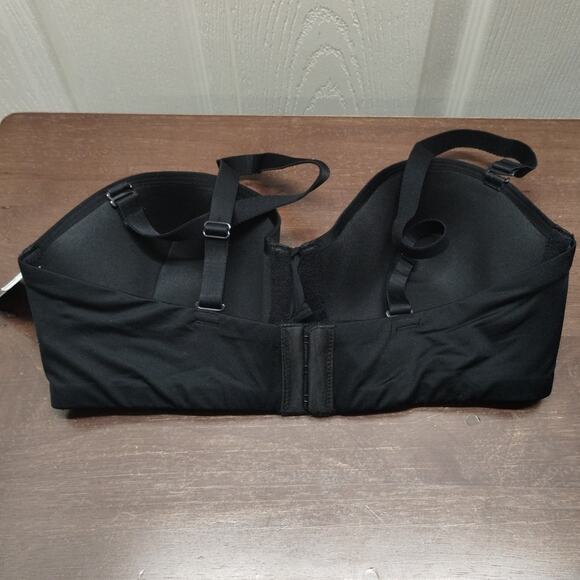 Gap Body NWT Size 34D (Large) Black Everyday Multiway Underwire Padded Bra - Picture 3 of 10